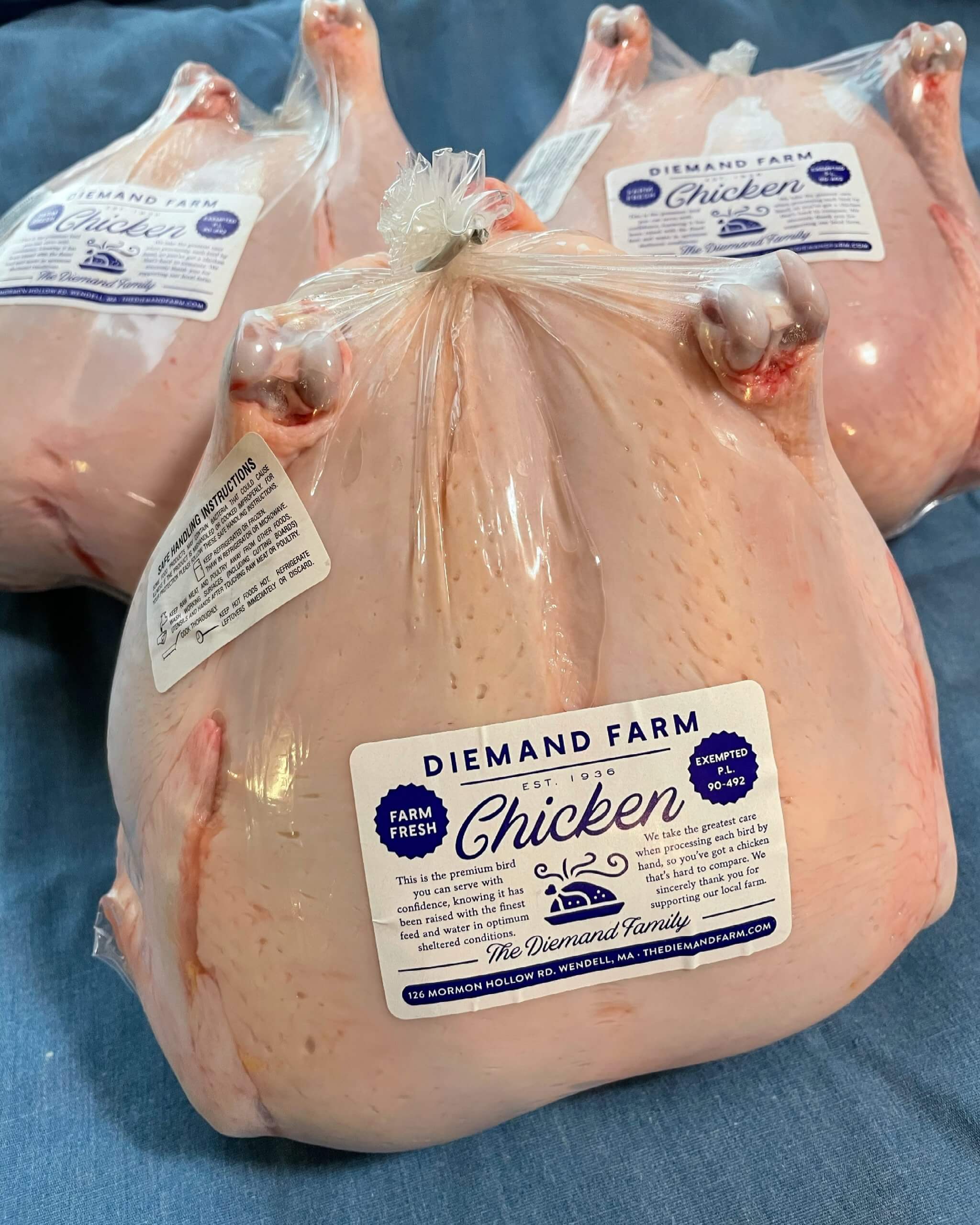 Farm Fresh Whole Chickens