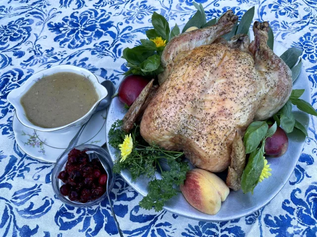 As the weather cools down, it’s the perfect time to cozy up with a homemade meal. Our freshly processed, all-natural chicken is available now at the farm store, perfect for roasting or any family favorite. Plus, with only one more processing left this year, now’s the time to stock up on delicious, local chicken.

By shopping with us, you're not only treating yourself to quality, but also supporting a small, family-run farm. We appreciate your support!
.
.
.
#diemandfarm #wendellma #farmstore #shoplocal #buylocal #grownheresoldhere #familyfarm #westernmass #franklincounty #pioneervalley #bealocalhero #othersidema #visitwesternma #igers413 #413life #freshchicken